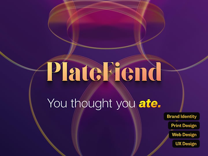 Cover image for PlateFiend 👨🏾‍🔬 Strategy + UX