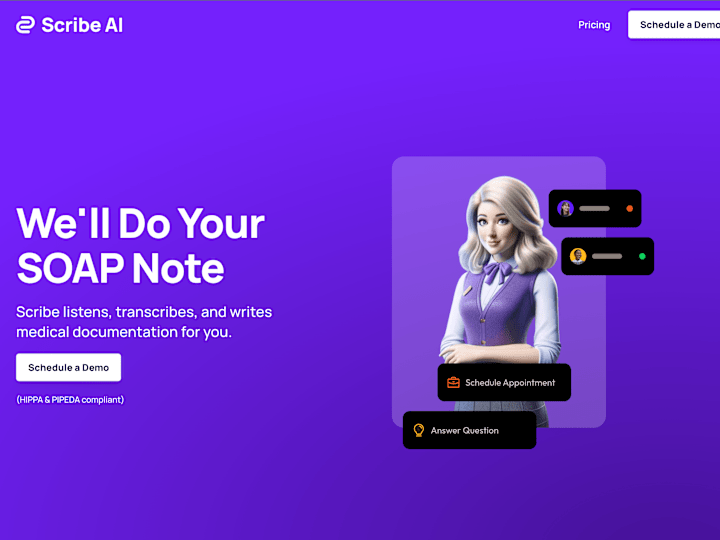 Cover image for Scribe - AI Scribe for Medical Professionals