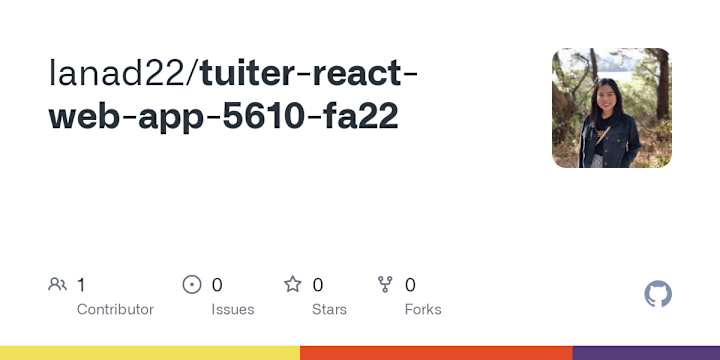 Cover image for lanad22/tuiter-react-web-app-5610-fa22