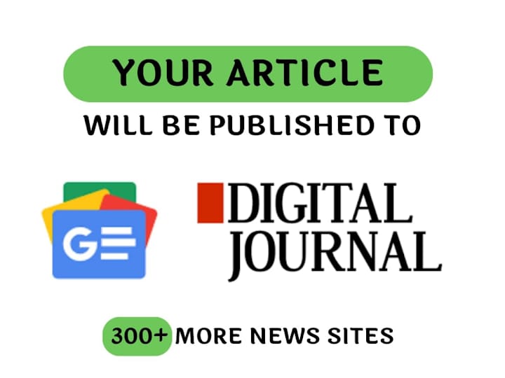 Cover image for You will get Your Article Published To 300+ News Sites