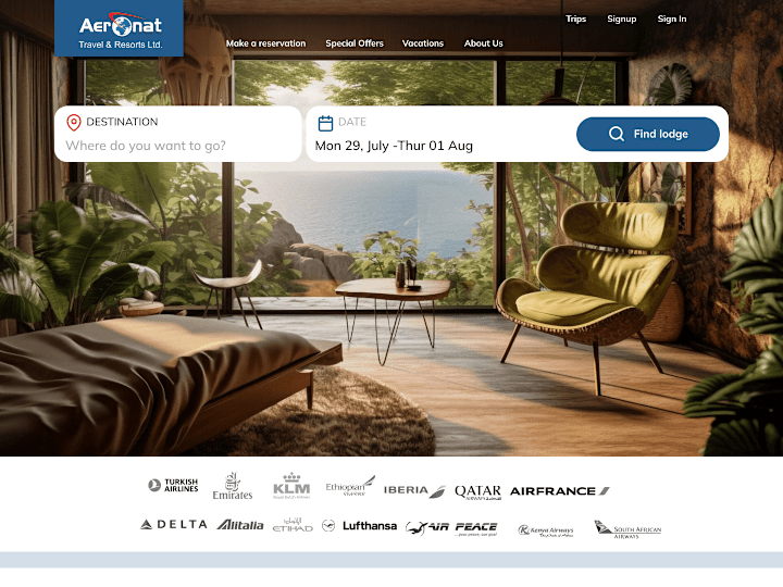 Cover image for Aeronat Travels & Resorts Ltd