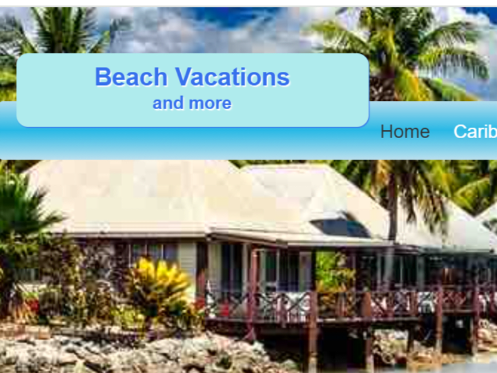 Cover image for Beach Vacations and More