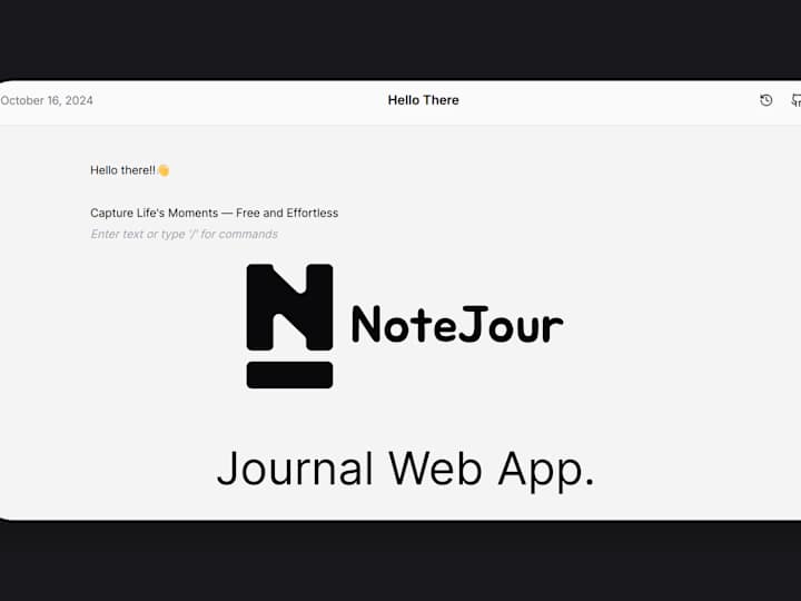 Cover image for NoteJour - Open Source Free Journal App