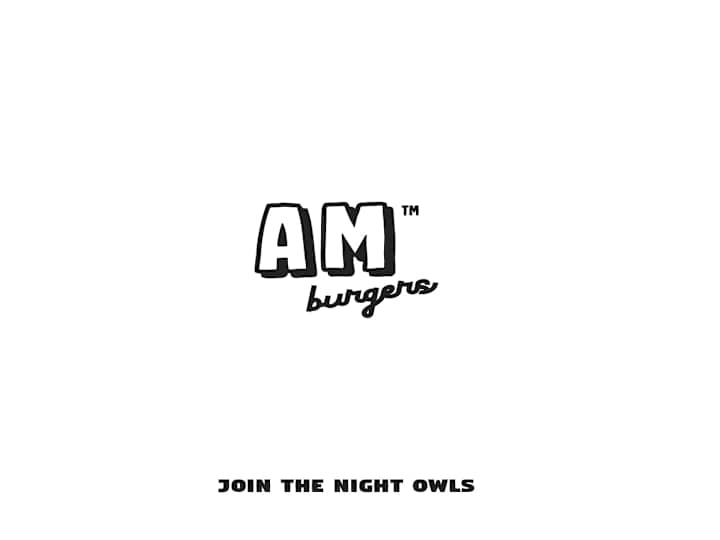 Cover image for AM Burger - Brand design