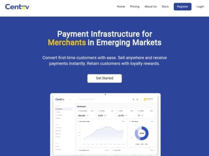 Cover image for Centiiv | Your blockchain payment solution
