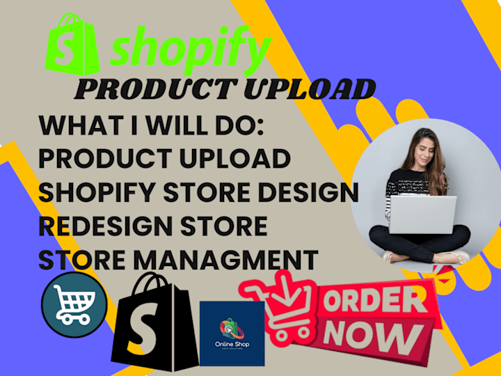 Cover image for i will upload products and add products to your shopify store