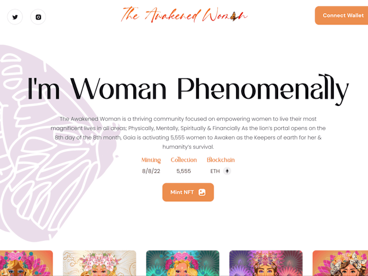 Cover image for The Awakened Woman