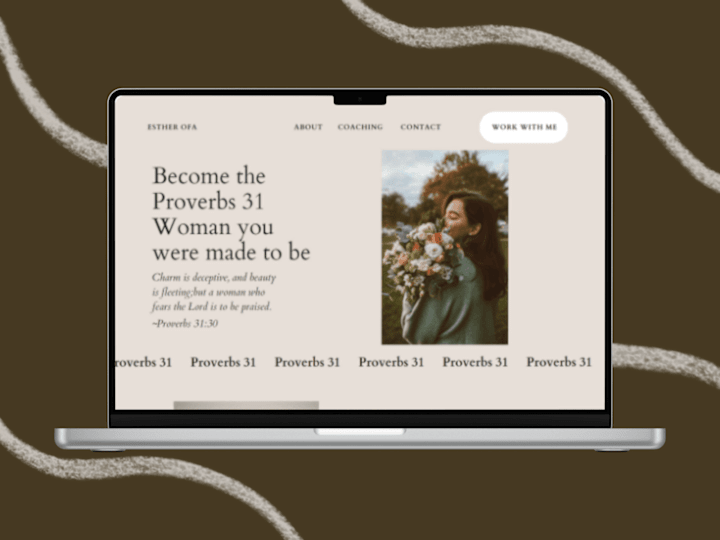 Cover image for Website Design for Christian Coach