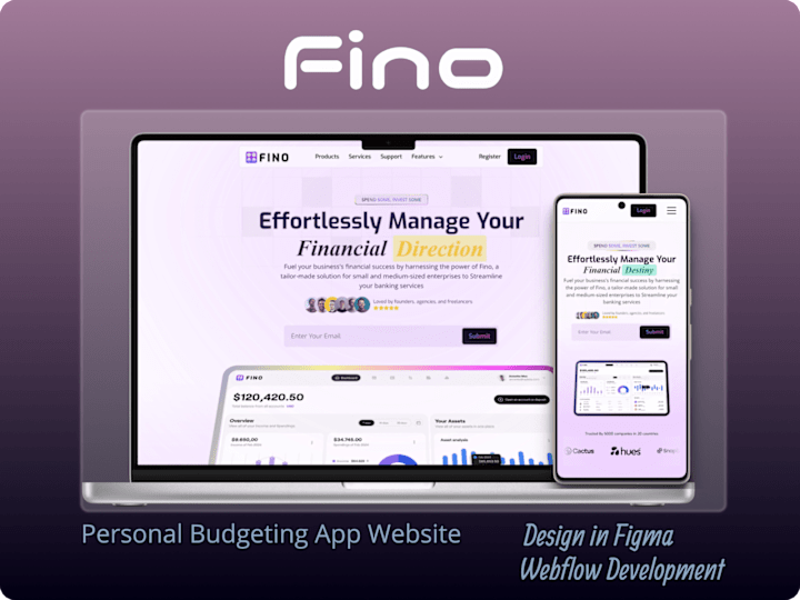 Cover image for Fino (Webflow Development)