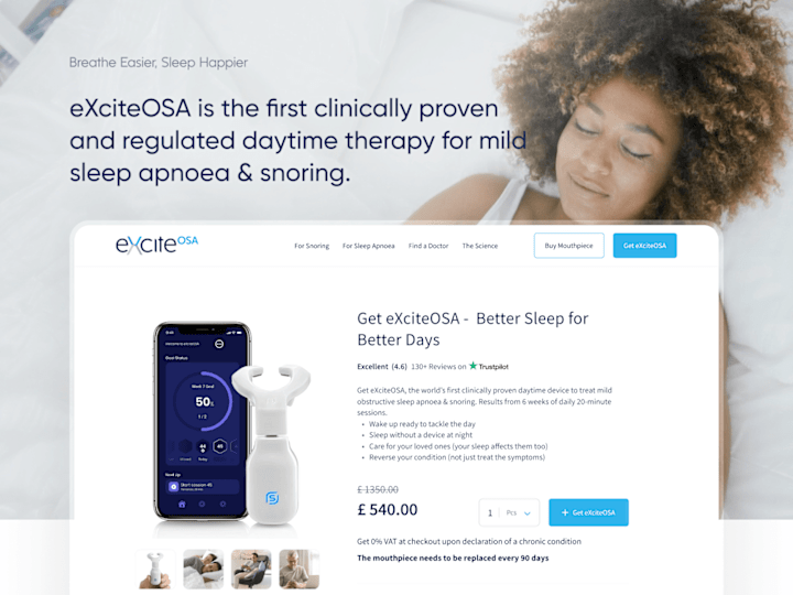 Cover image for Landing page and checkout optimization - Healthcare on Behance