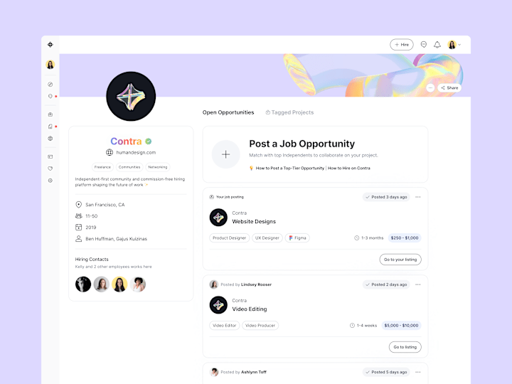Cover image for Job Opportunities