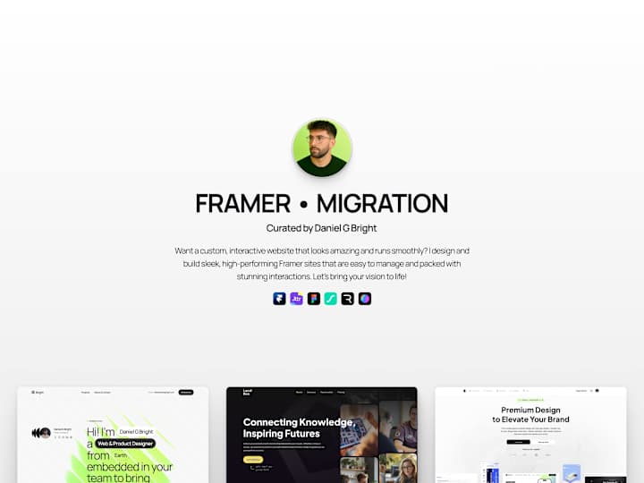 Cover image for Framer • Migration