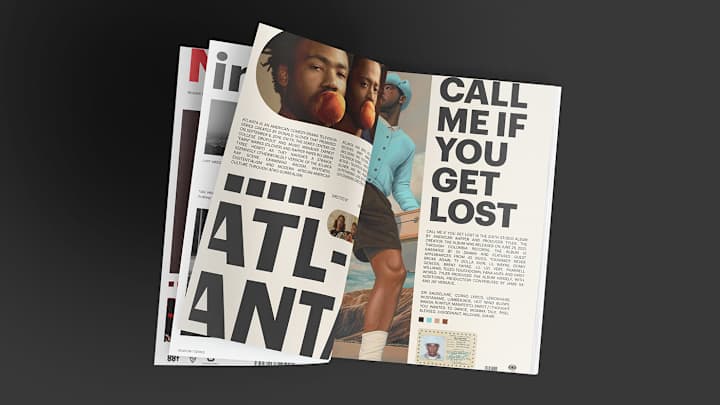 Cover image for Editorial Poster Series 01 - Music and TV :: Behance