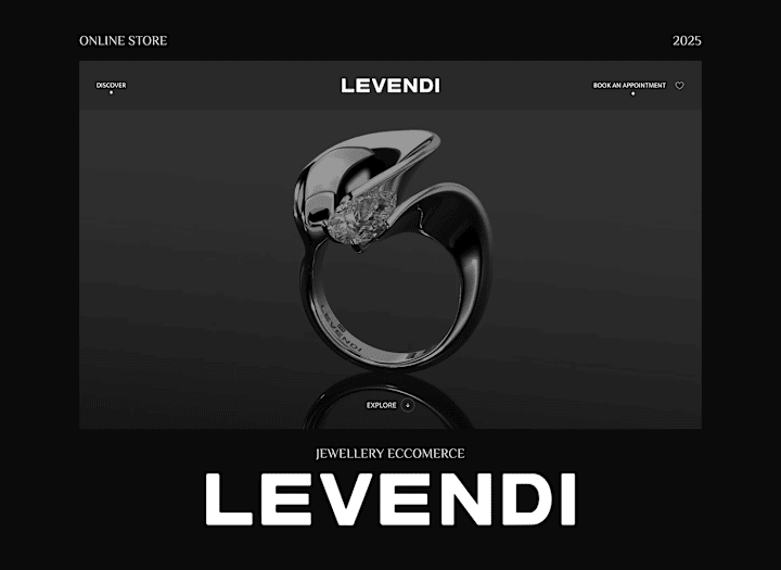 Cover image for Levendi - E-shop designed for Jewelry founded in 1967