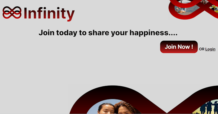 Cover image for Infinity - Social Media Website