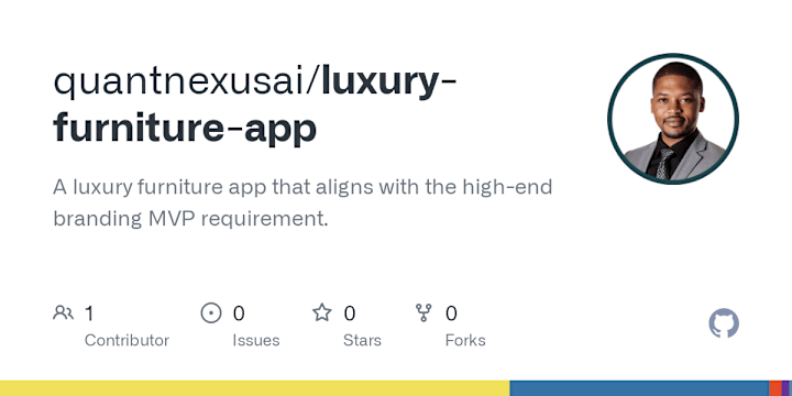Cover image for Luxury Furniture 3D Visualization App