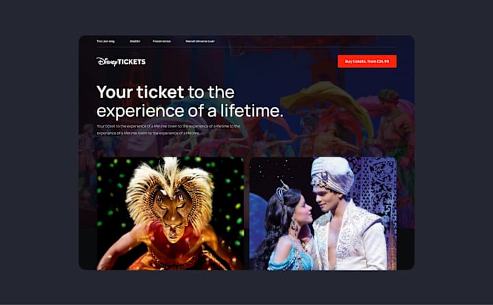 Cover image for Creating Disney's first D2C theatrical ticketing site