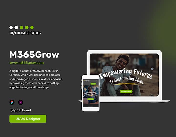 Cover image for M365Grow Website Case Study