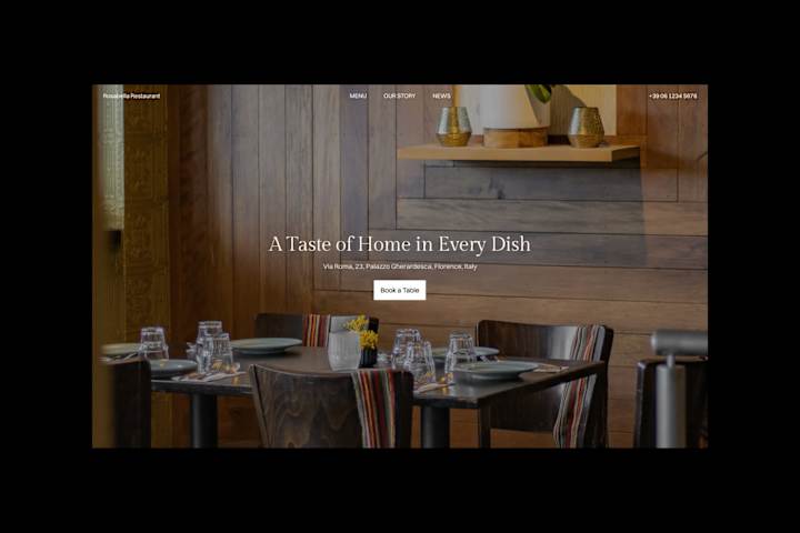 Cover image for Restaurant Website