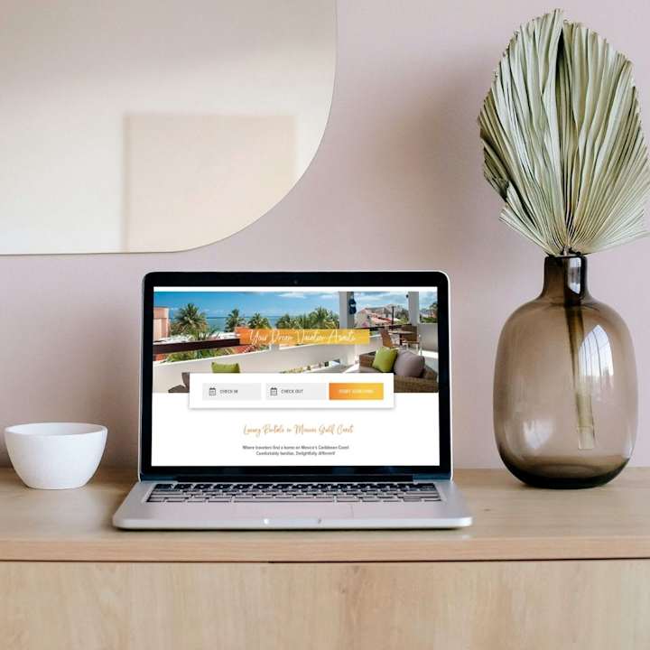 Cover image for Abbey Del Sol: Vacation Rental Website Design