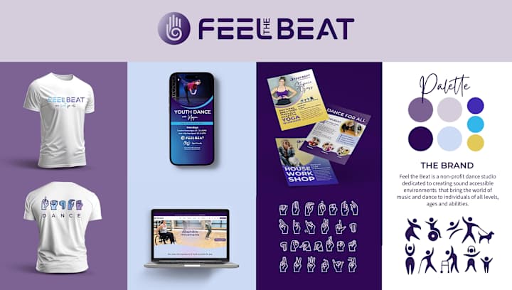 Cover image for Feel the Beat Accessible Branding Work