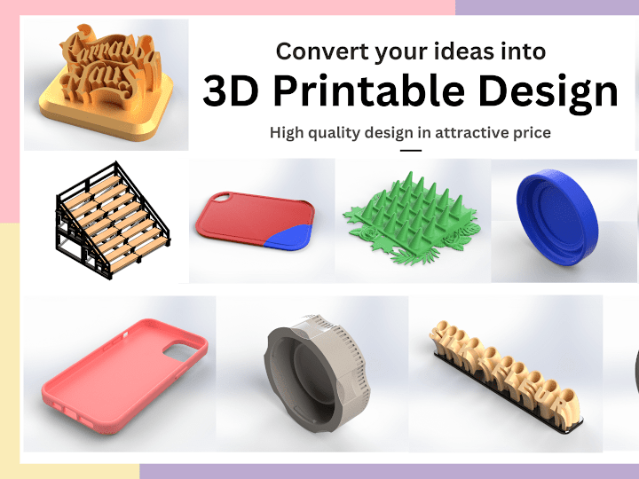 Cover image for Custom 3D Printing Design Services