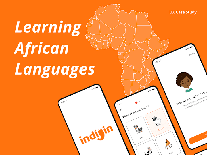 Cover image for Indijin- African Language Learning App