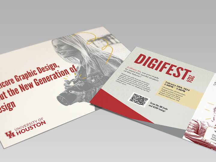 Cover image for Variable Data Event Invitation