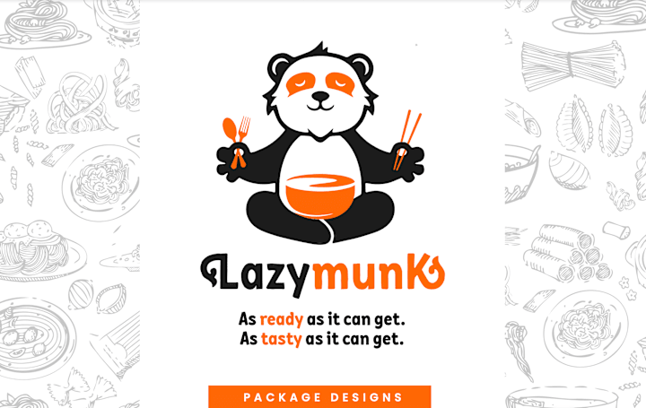 Cover image for Lazy Munk Momos Branding & Packaging