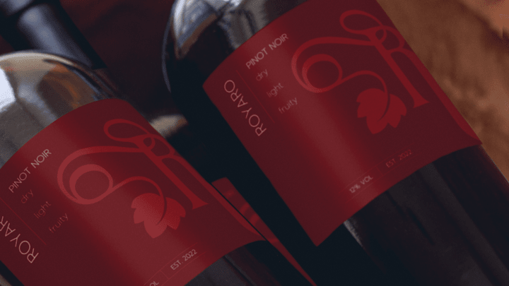Cover image for Royaro Wine 🍷 Brand Ideation + Design 