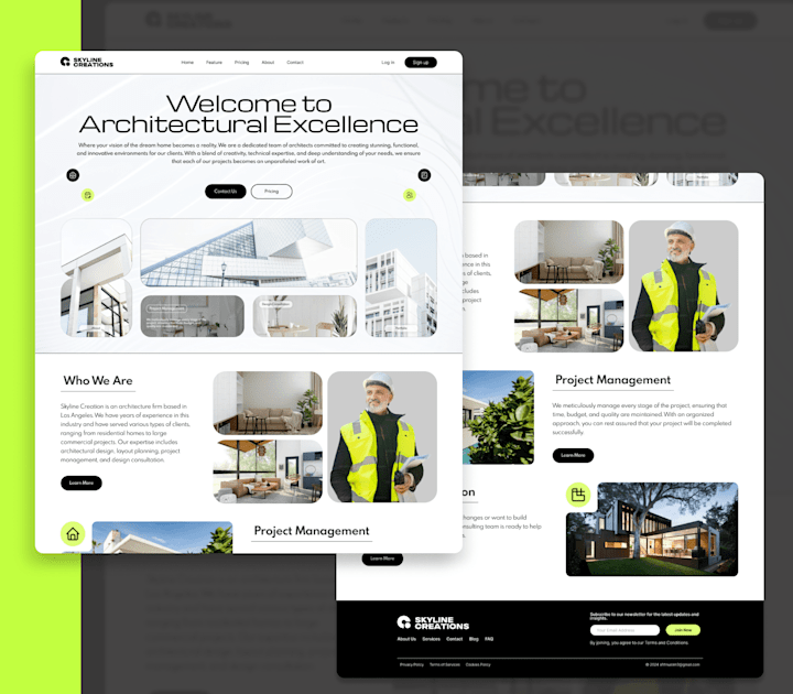 Cover image for Landing Page