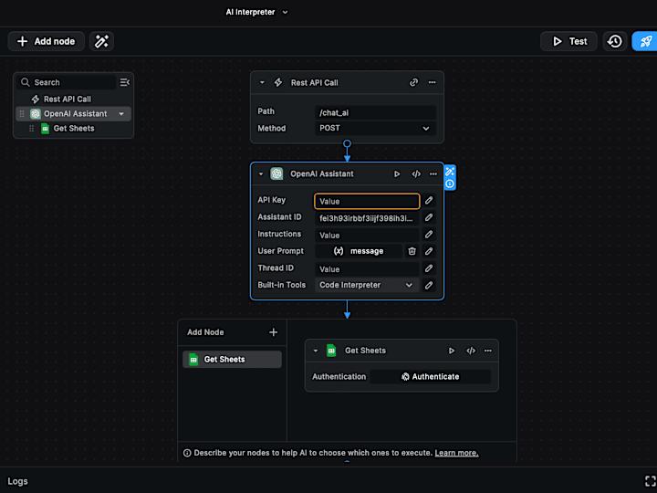 Cover image for Custom AI Code Interpreter Workflow with BuildShip