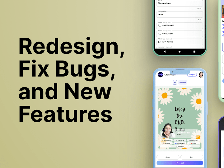 Cover image for Redesign, Fix Buges or Develop New Features on Flutter App