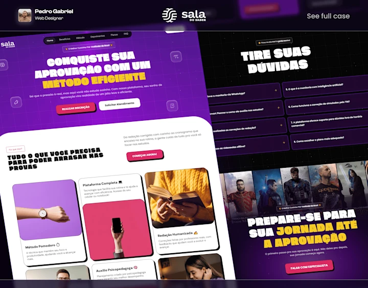 Cover image for Redesign | Landing Page | Sala do Saber