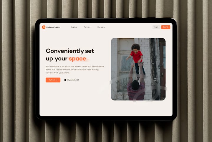 Cover image for 🔜 MyDecorTrade: Mobile App, Web App and Landing page