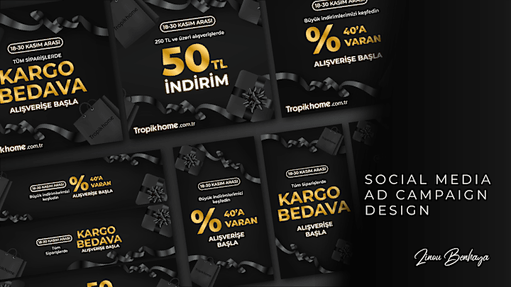 Cover image for SOCIAL MEDIA AD CAMPAIGN DESIGN (BLACK FRIDAY)