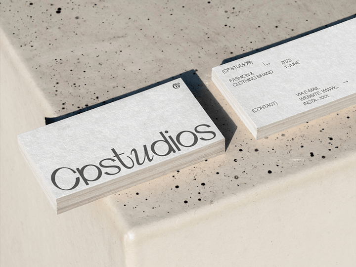 Cover image for Type And Logo Design For Cp Studios (Clothing Brand)