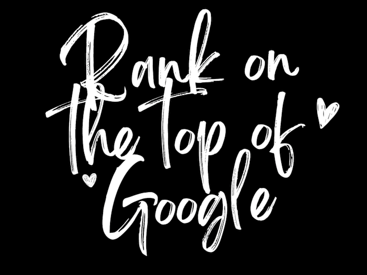 Cover image for I will Rank your website to the top of google