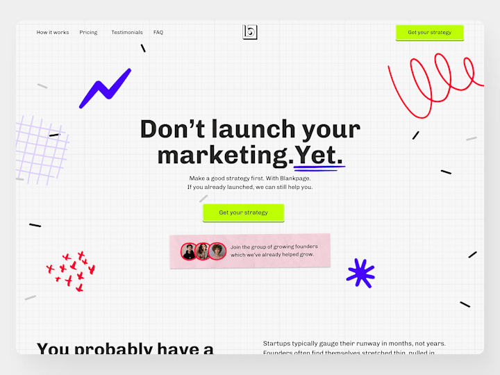 Cover image for _3_ landing page blankpage agency
