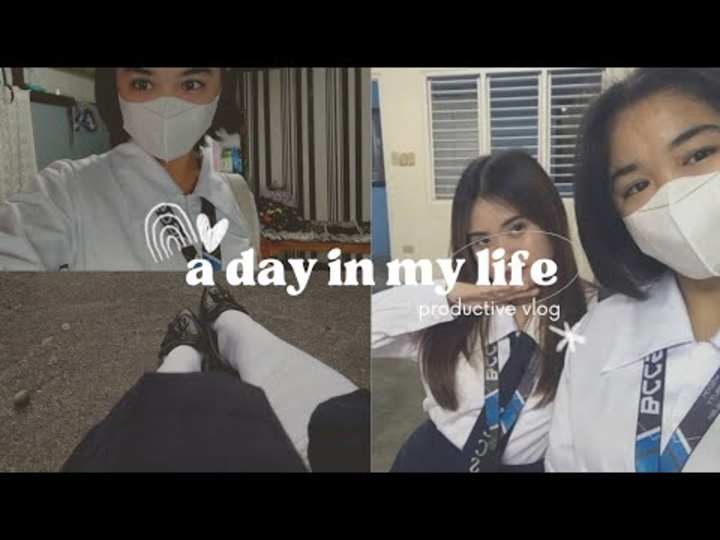 Cover image for a day in my life ; come to school with me. - YouTube