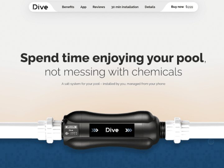 Cover image for Dive Pool Landing Page