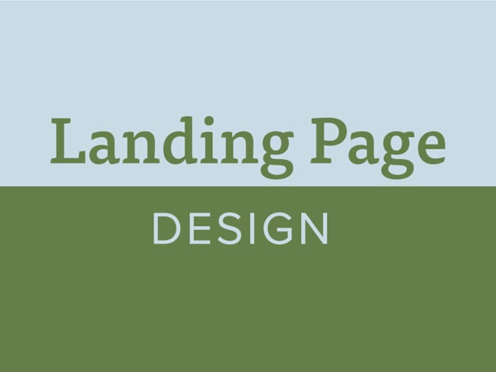 Cover image for Landing Page Design