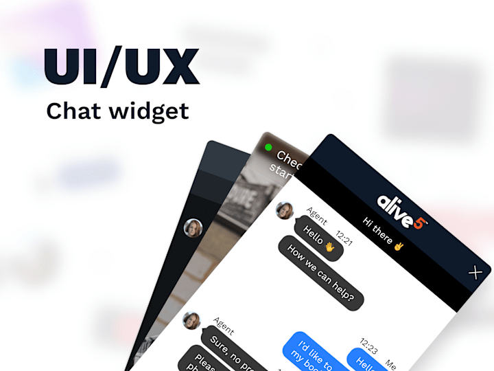 Cover image for Chat widget design