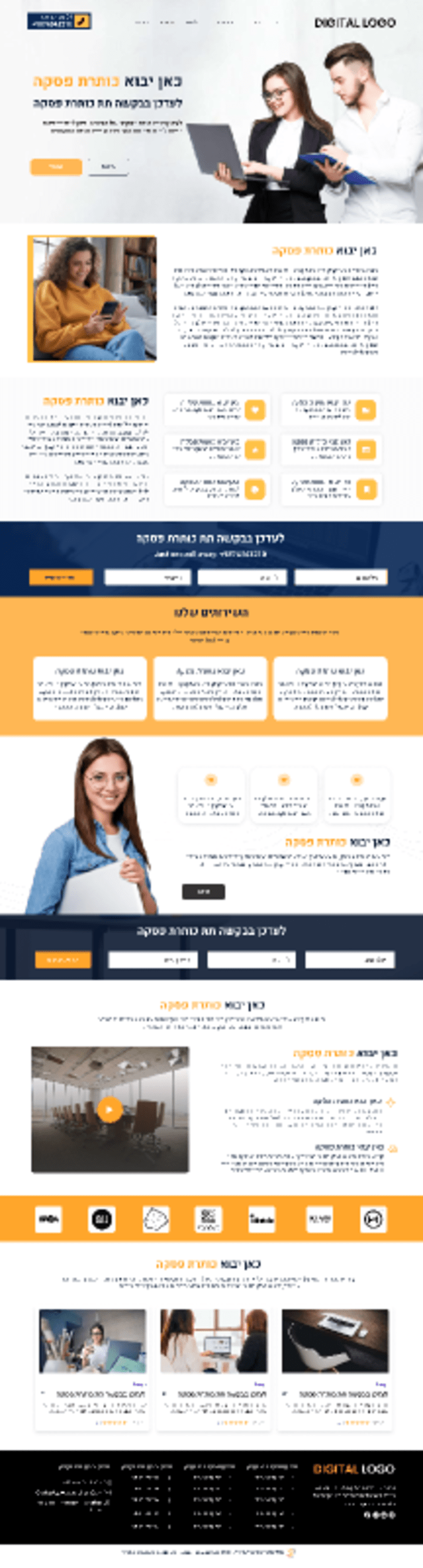 Cover image for Landing-page-5-business consulting