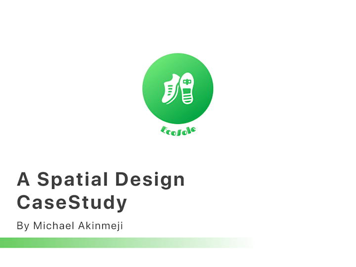 Cover image for Ecosole - Spatial Design Case study on Behance