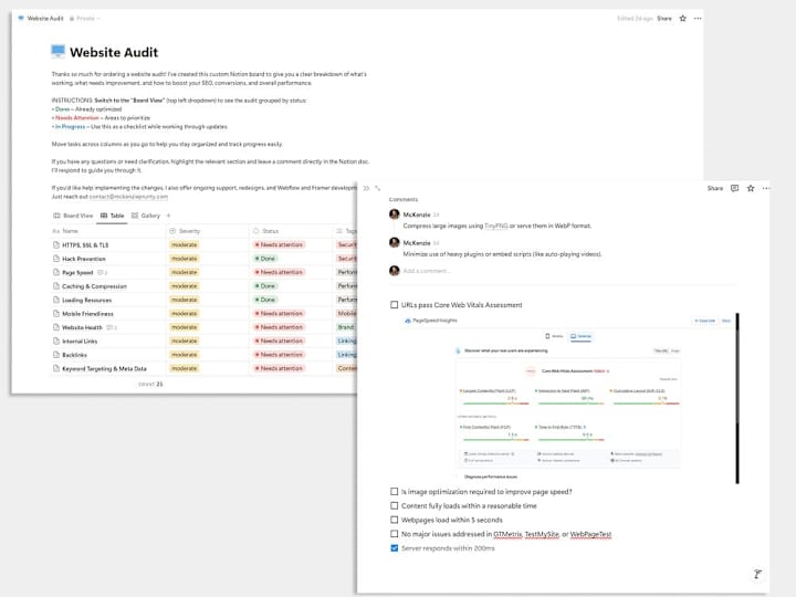 Cover image for Website audit with 150+ checks to improve SEO, UX, & conversions