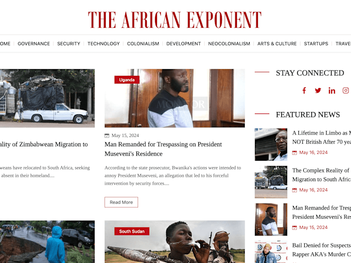 Cover image for African Exponent