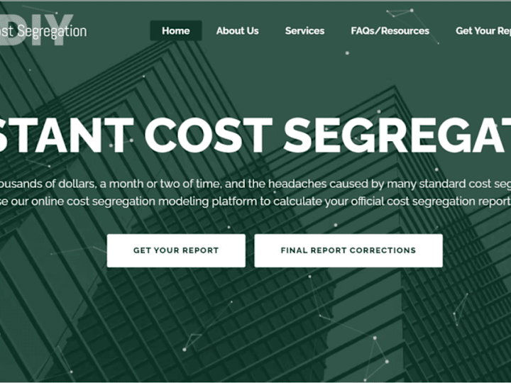 Cover image for DIYCostSeg - Building a User-Friendly Cost Segregation Platform