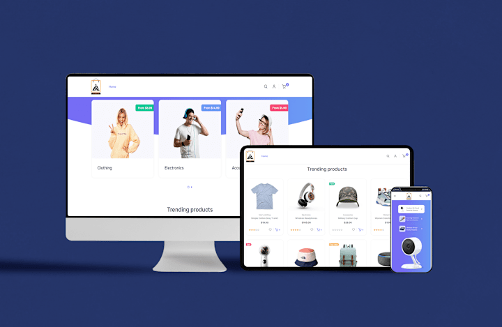 Cover image for AliTraders: A Shopify E-Commerce Website with Stunning UI Design