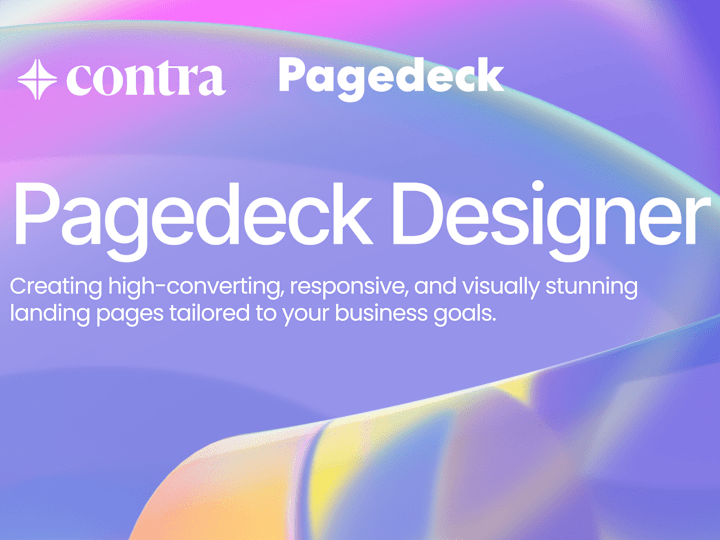 Cover image for Landing Page Design || Pagedeck Builder 